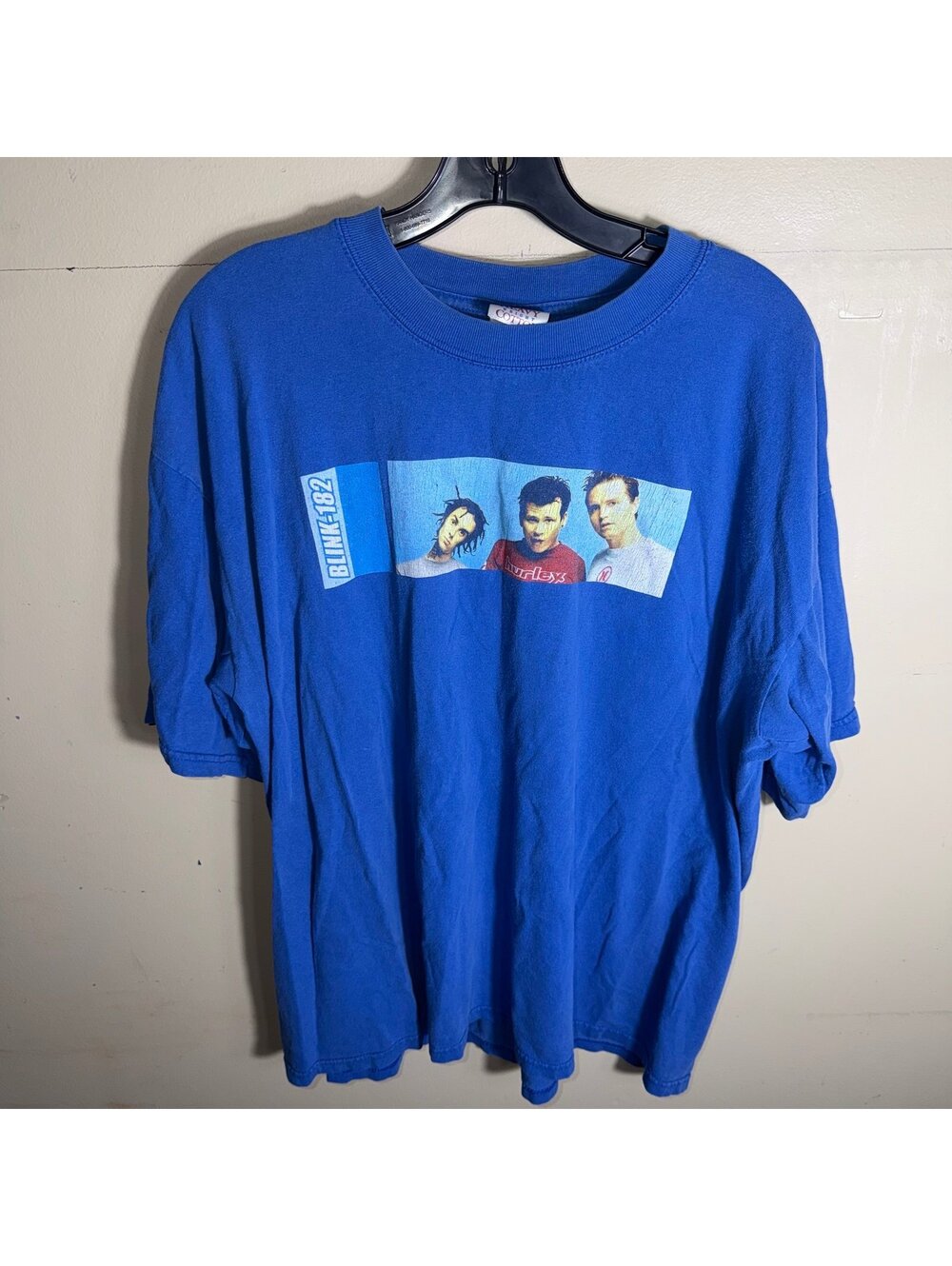 Blink 182 Grail Blue Hurley Shirt Mens XL Vtg y2k 90s Rare